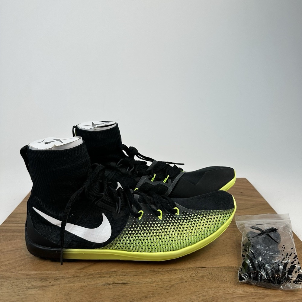 NEW Mens Nike Zoom Victory 4 XC Spike Shoes Black With Spikes Size 11